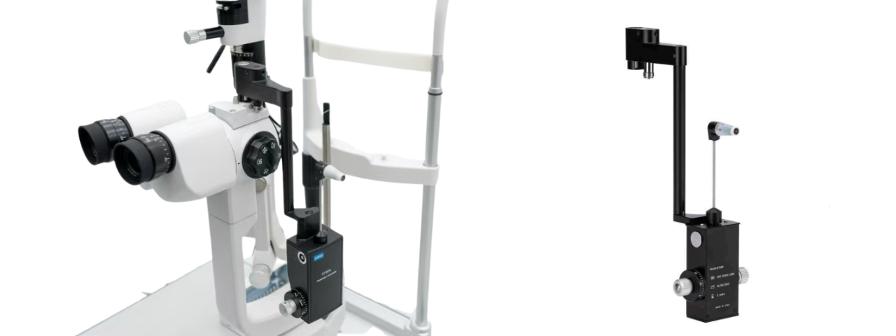 slit lamp with tonometer