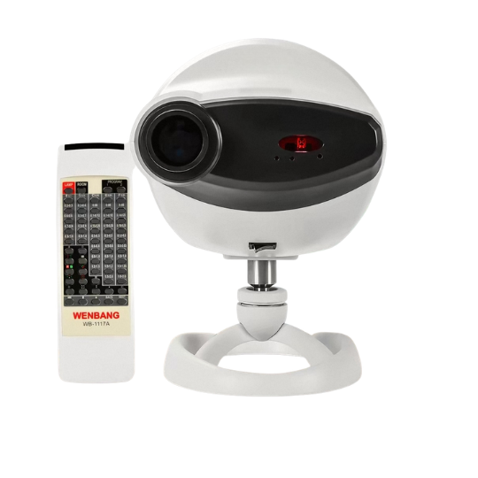 chart projector with remote control