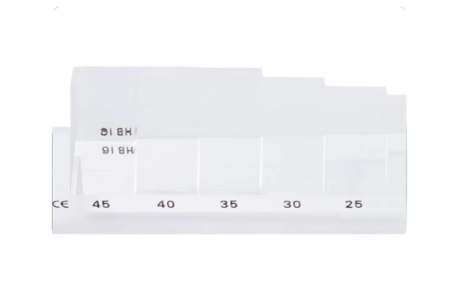 clear scale markings