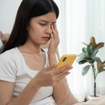 Patients with video terminal syndrome